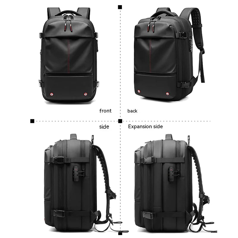 Mochila de Viaje de Negocios Multifuncional para Hombre