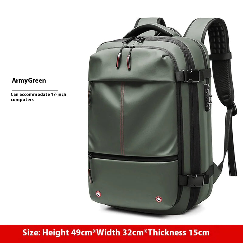 Mochila de Viaje de Negocios Multifuncional para Hombre