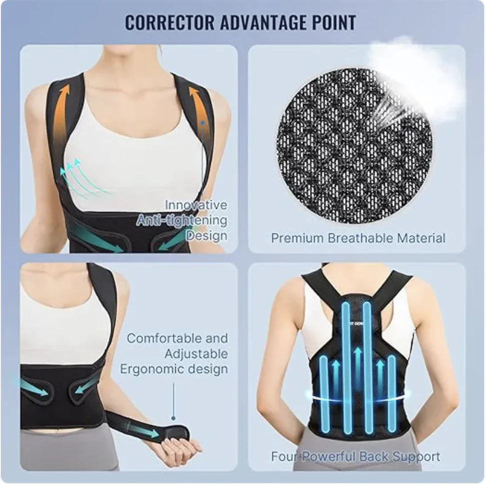 Corrector de Postura Ergonómico Unisex