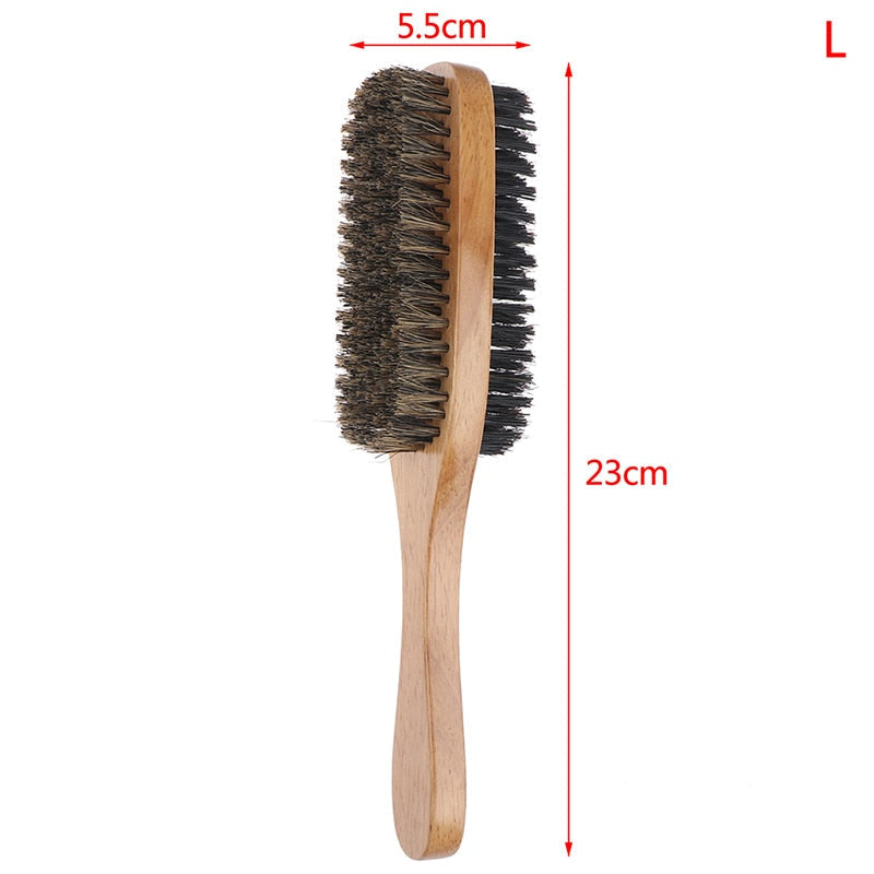 Cepillo de Cerdas de Jabalí para Barba